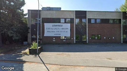 Industrilokaler att hyra i Huddinge - Bild från Google Street View