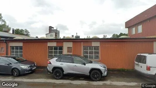 Industrilokaler till försäljning i Hultsfred - Bild från Google Street View