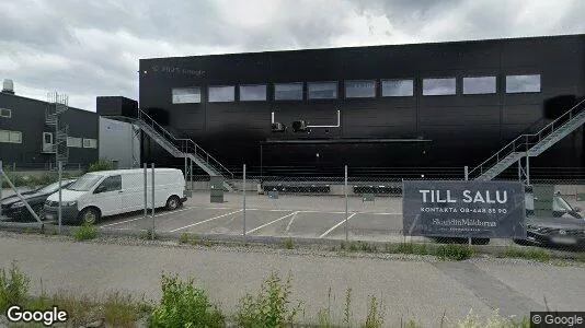 Industrilokaler till försäljning i Haninge - Bild från Google Street View