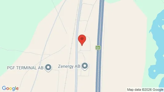 Industrilokaler att hyra i Vaggeryd - kort over placeringen