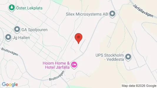 Industrilokaler att hyra i Järfälla - Bild från Google Street View