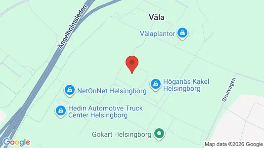 Industrilokaler att hyra i Helsingborg - Bild från Google Street View