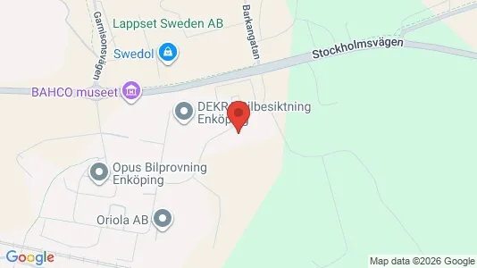 Industrilokaler att hyra i Enköping - Bild från Google Street View