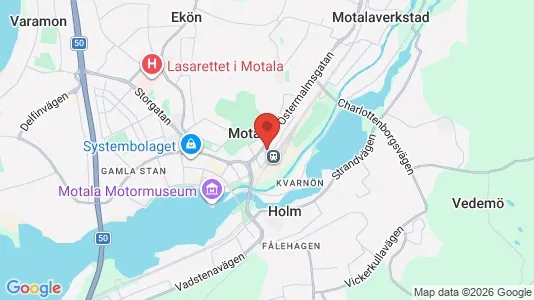 Industrilokaler till försäljning i Motala - Bild från Google Street View