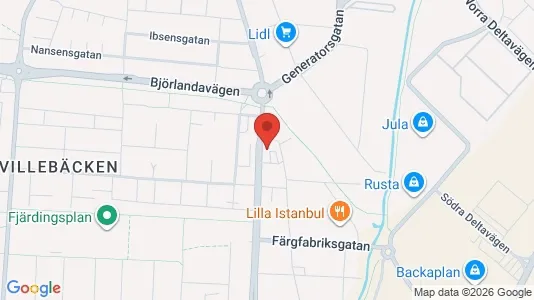 Lagerlokaler att hyra i Lundby - Bild från Google Street View