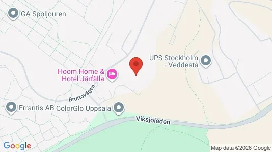 Industrilokaler att hyra i Järfälla - Bild från Google Street View