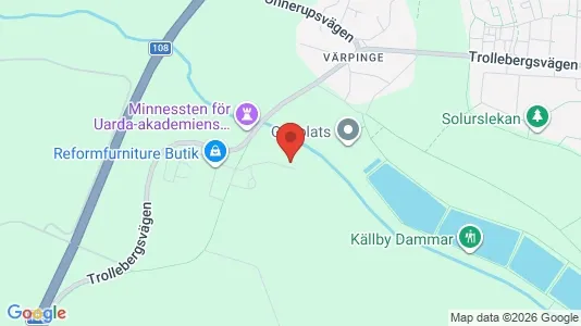 Industrilokaler att hyra i Staffanstorp - kort over placeringen