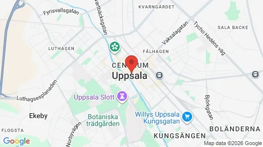 Industrilokaler att hyra i Uppsala - Bild från Google Street View