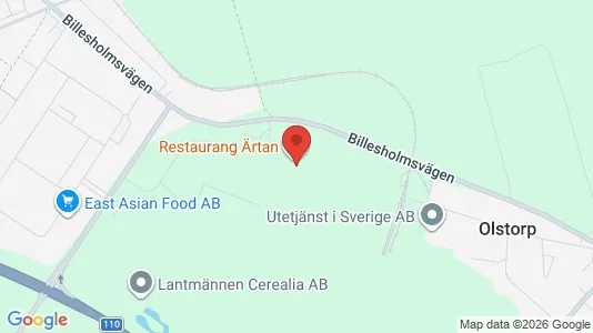 Industrilokaler att hyra i Bjuv - kort over placeringen