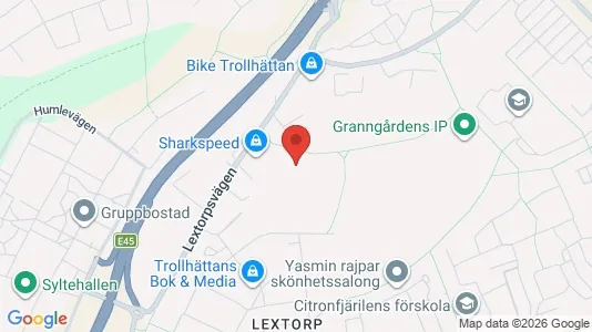Industrilokaler att hyra i Trollhättan - Bild från Google Street View