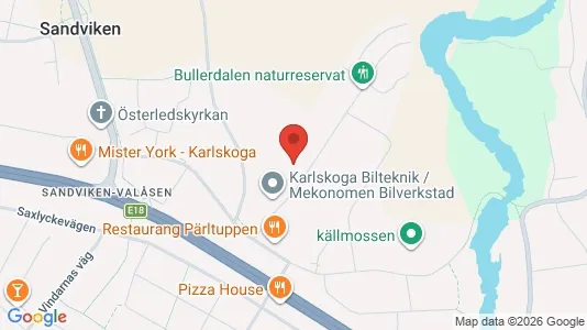 Industrilokaler att hyra i Sandviken - Bild från Google Street View