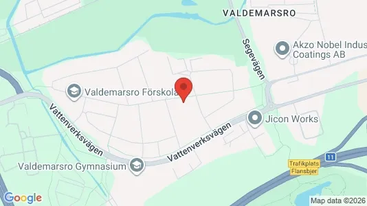 Industrilokaler att hyra i Kirseberg - kort over placeringen