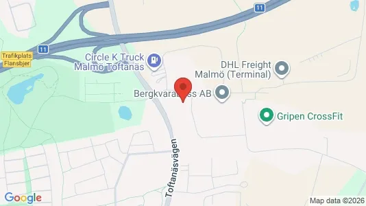 Industrilokaler att hyra i Burlöv - Bild från Google Street View