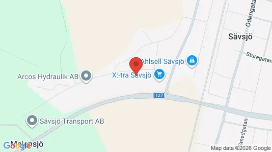 Industrilokaler att hyra i Sävsjö - Bild från Google Street View