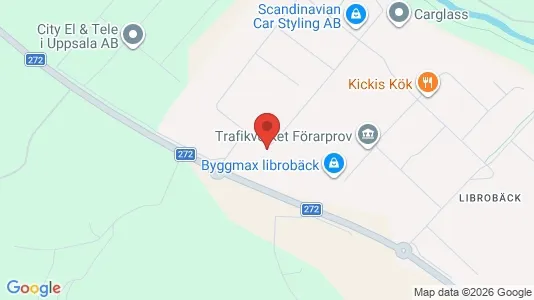 Industrilokaler att hyra i Uppsala - Bild från Google Street View