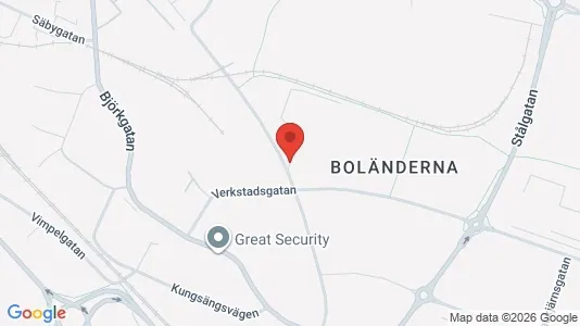 Industrilokaler att hyra i Uppsala - Bild från Google Street View