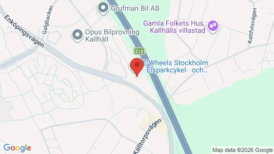 Industrilokaler att hyra i Järfälla - Bild från Google Street View
