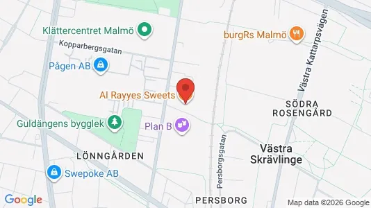 Industrilokaler att hyra i Sofielund - kort over placeringen