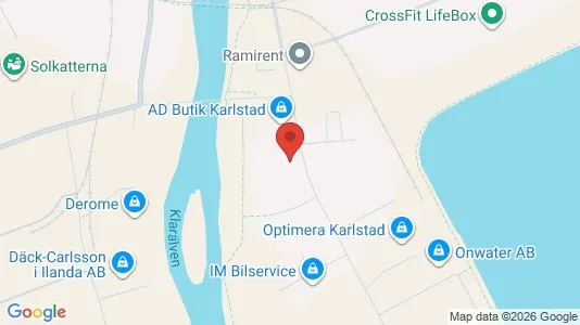 Industrilokaler att hyra i Karlstad - Bild från Google Street View
