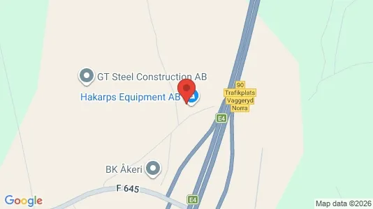 Industrilokaler att hyra i Vaggeryd - Bild från Google Street View