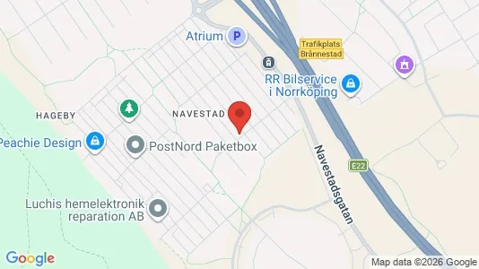 Industrilokaler att hyra i Norrköping - Bild från Google Street View