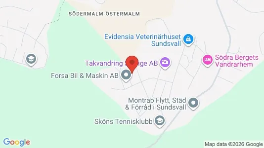 Industrilokaler att hyra i Södermalm - kort over placeringen