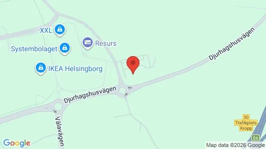 Industrilokaler att hyra i Helsingborg - Bild från Google Street View