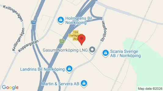 Industrilokaler att hyra i Norrköping - Bild från Google Street View