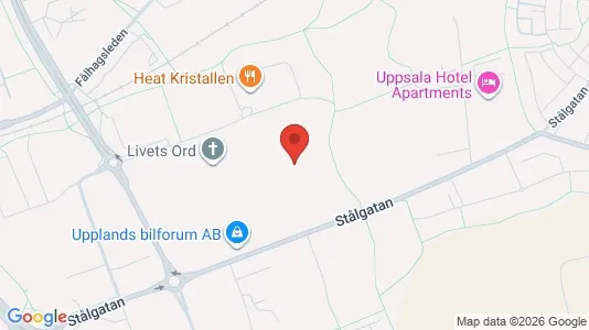 Industrilokaler att hyra i Uppsala - Bild från Google Street View