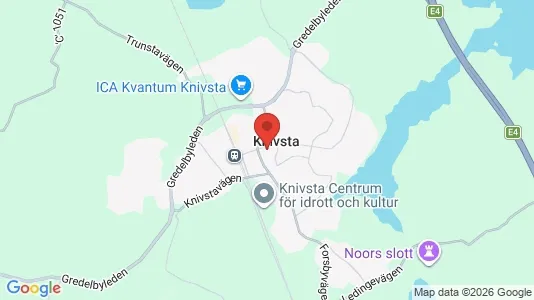 Butikslokaler att hyra i Knivsta - Bild från Google Street View