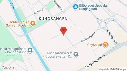 Industrilokaler att hyra i Uppsala - Bild från Google Street View