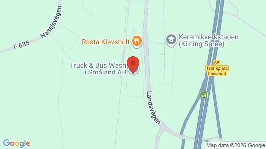 Industrilokaler att hyra i Vaggeryd - kort over placeringen