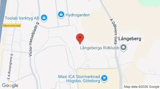 Lagerlokaler att hyra i Askim-Frölunda-Högsbo - kort over placeringen