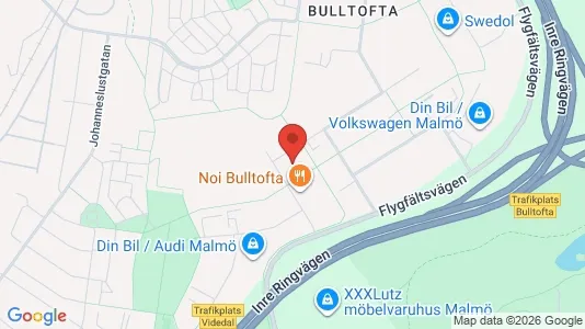 Industrilokaler att hyra i Malmö Centrum - Bild från Google Street View