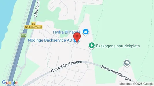 Industrilokaler att hyra i Ale - kort over placeringen